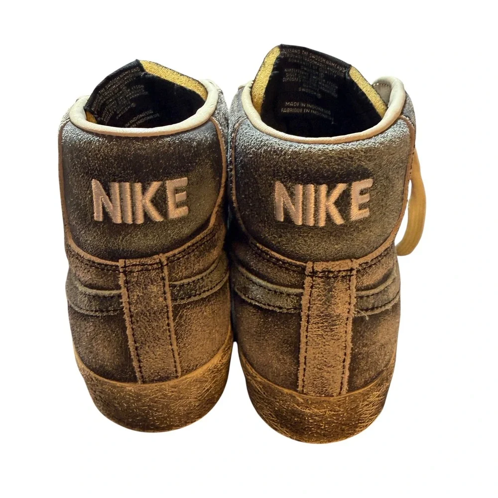 Nike Zoom Blazer Premium SB Mid Faded Black Size 9 Skate Shoe DA1839-001‎